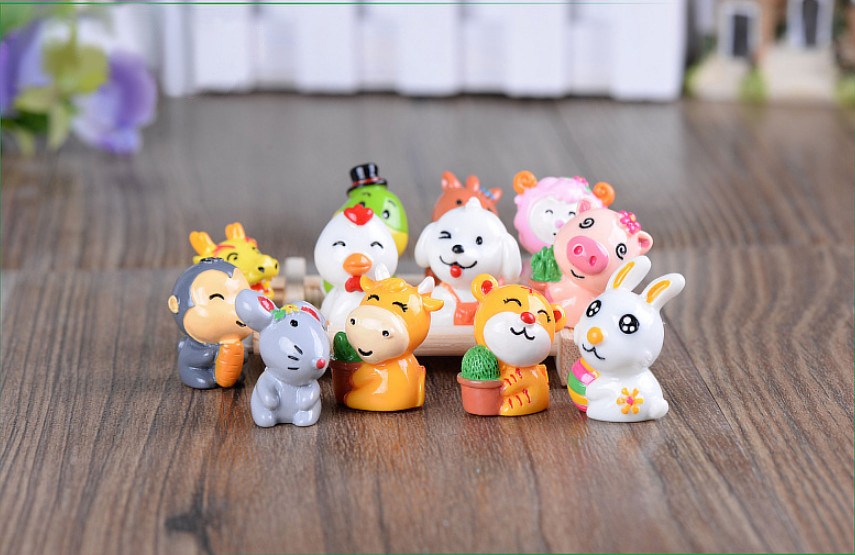 Full bộ Tượng 12 con giáp dễ thương