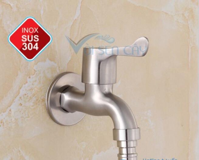 VÒI HỒ INOX 304 QK