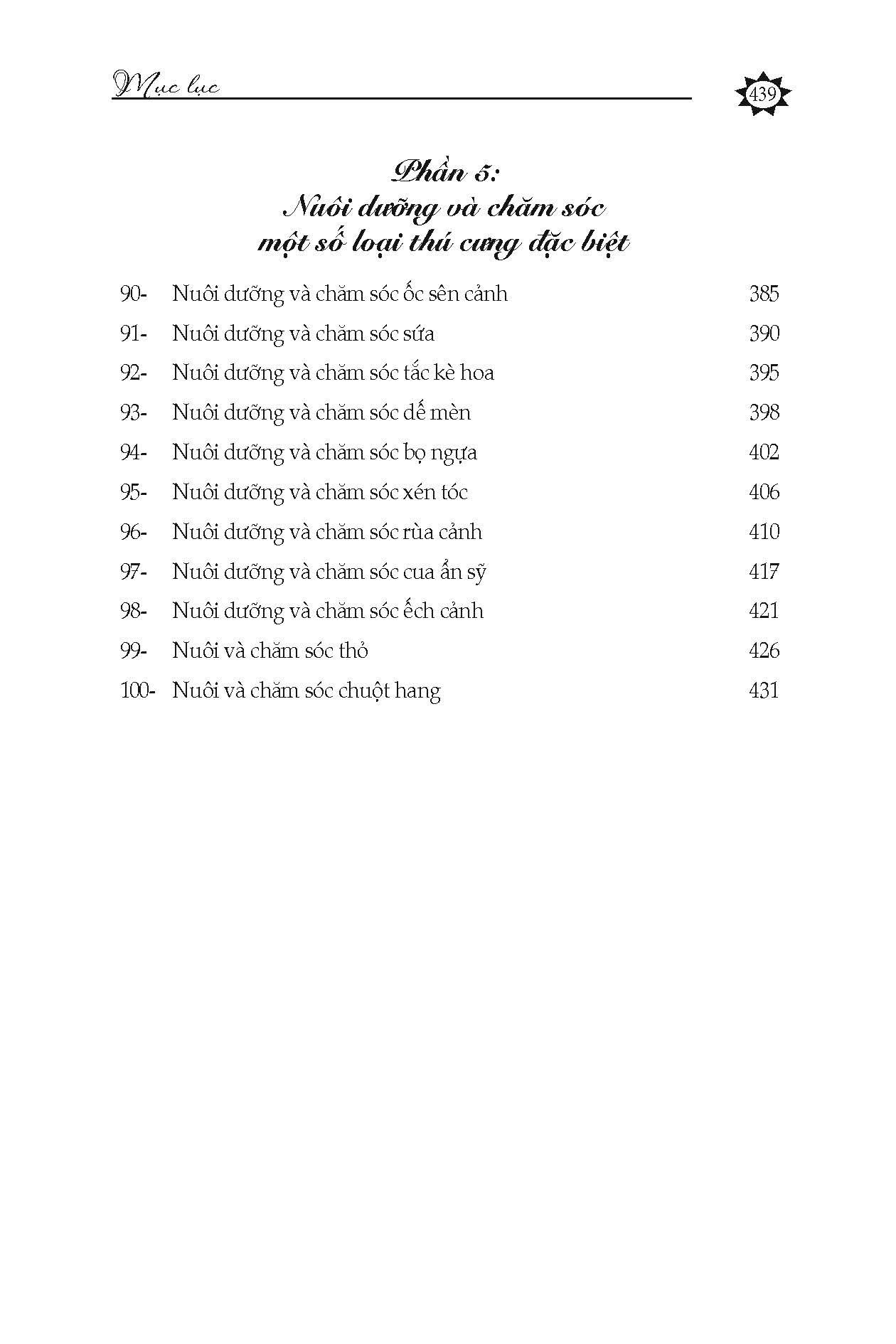 100 Mẹo Nuôi và chăm sóc thú cưng