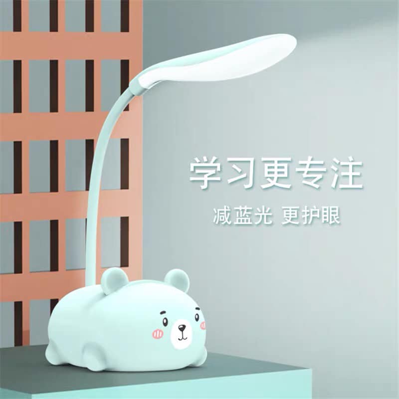 Đèn học để bàn hình thú tích điện