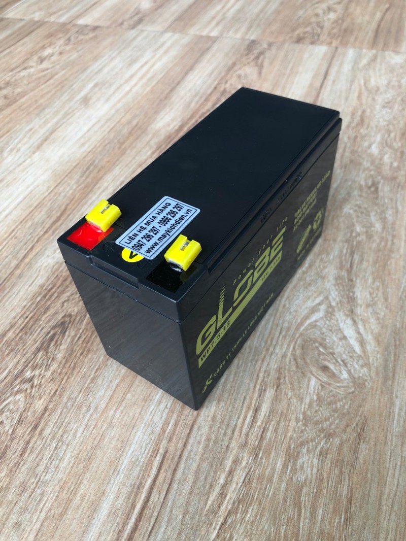 [HCM]Bình ắc quy GLOBE 12V - 7.5A