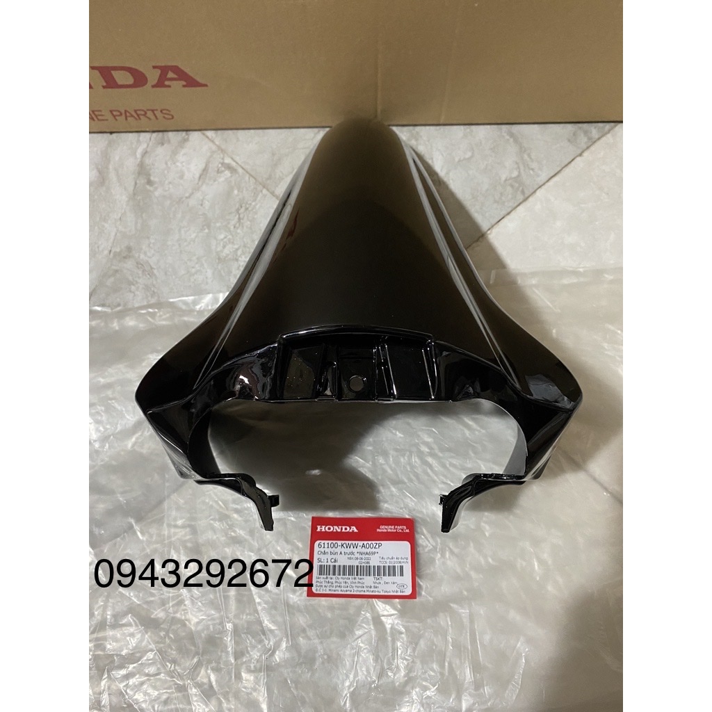 Dè (Chắn Bùn Trước) Wave S110, Rsx110, Rs110 (2009 > 2010) Màu Đen Honda (61100KWWA00ZP)