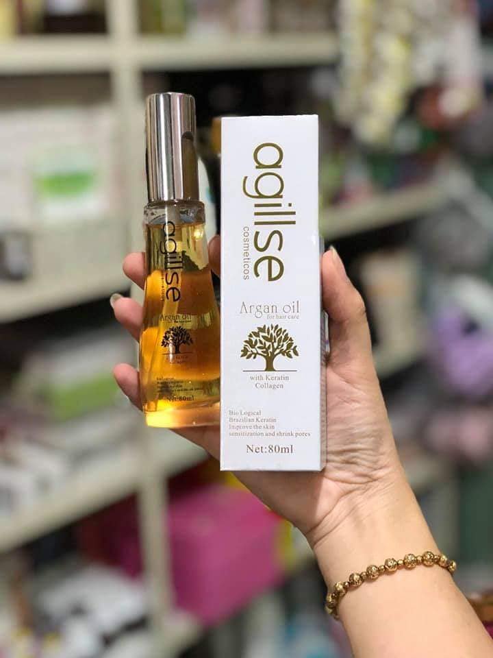 Tinh dầu dưỡng tóc agillse Argan Oil 80ml