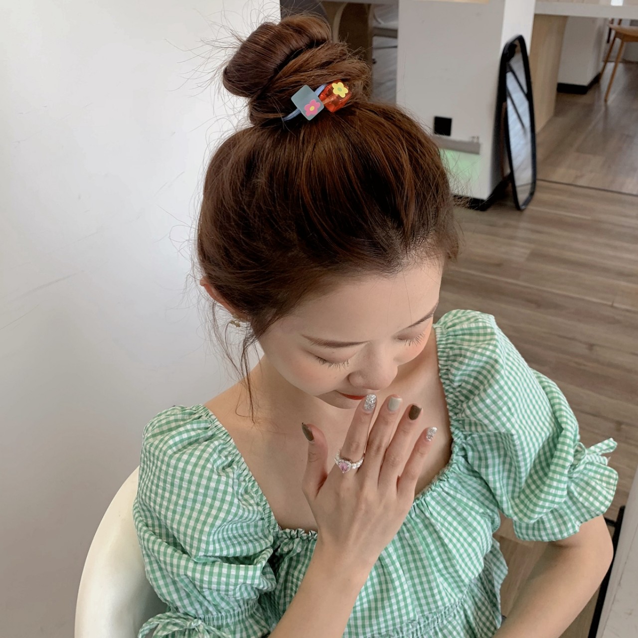 CỘT TÓC XÍ NGẦU HOA