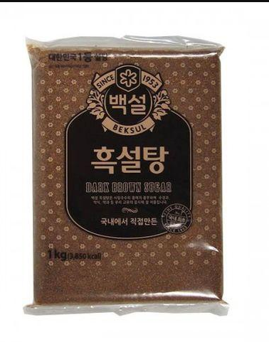 Đường nâu Hàn Quốc Beksul 1kg