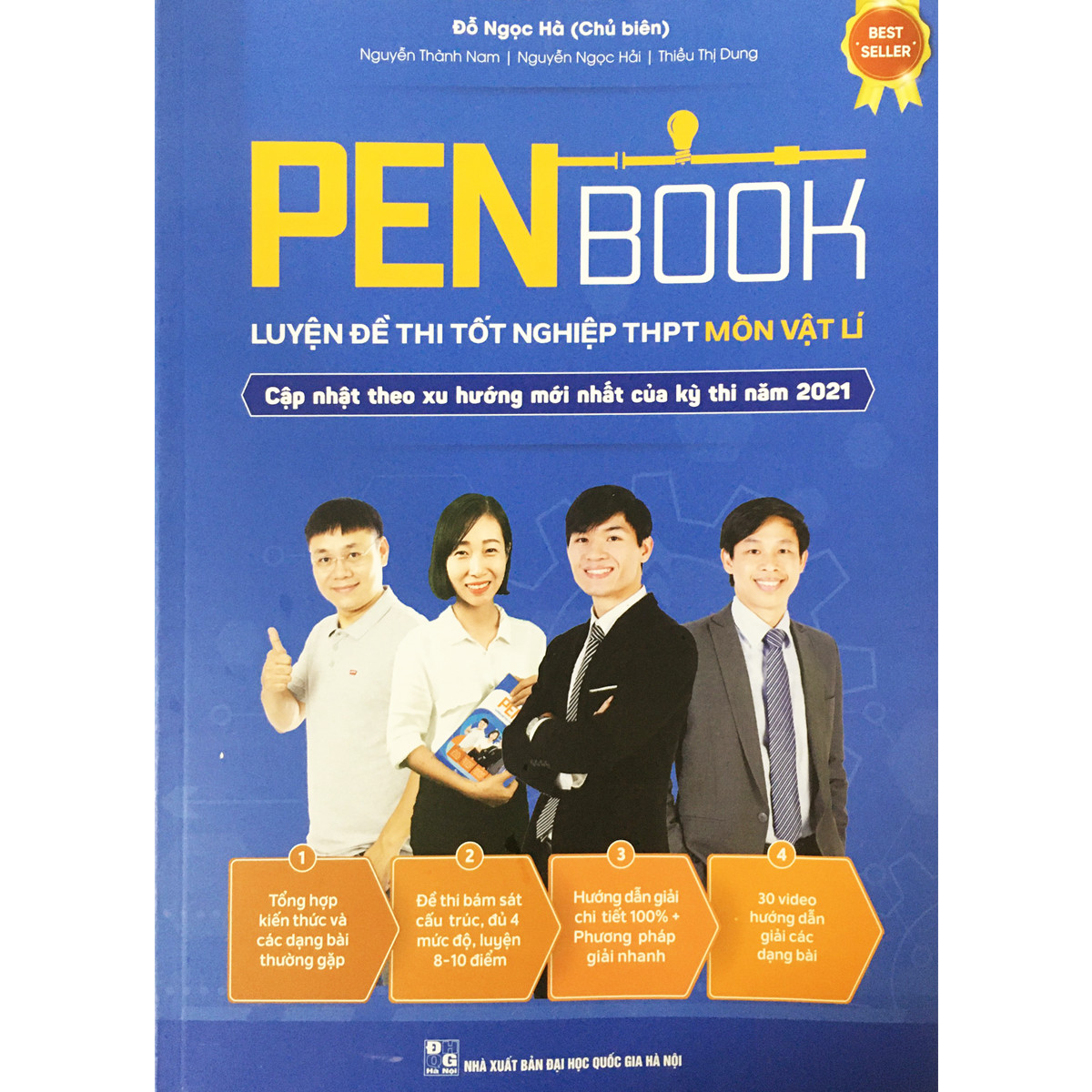 PENBOOK LUYỆN ĐỀ THI THPT QUỐC GIA MÔN VẬT LÝ 2021