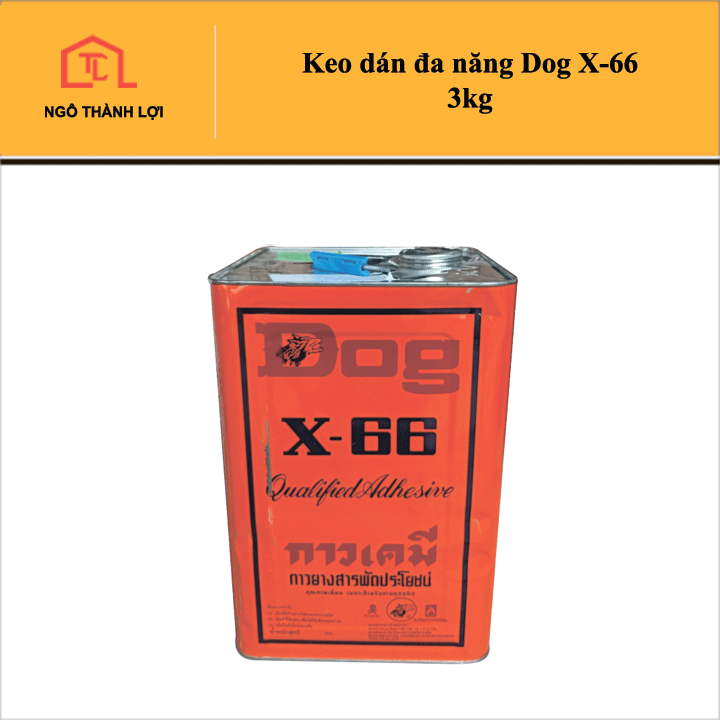Keo con chó dog x-66 100g / 200g / 600g - keo dán hiệu con chó dán đa năng