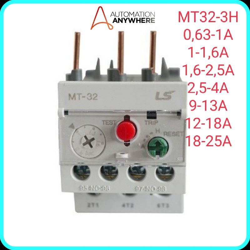 🚛freeship- rơ le nhiệt ls mt-32/3h 2,5-4a 18-25a 1,6-2,5a 1-1,6a 12-18a 0,63-1a 9-13a