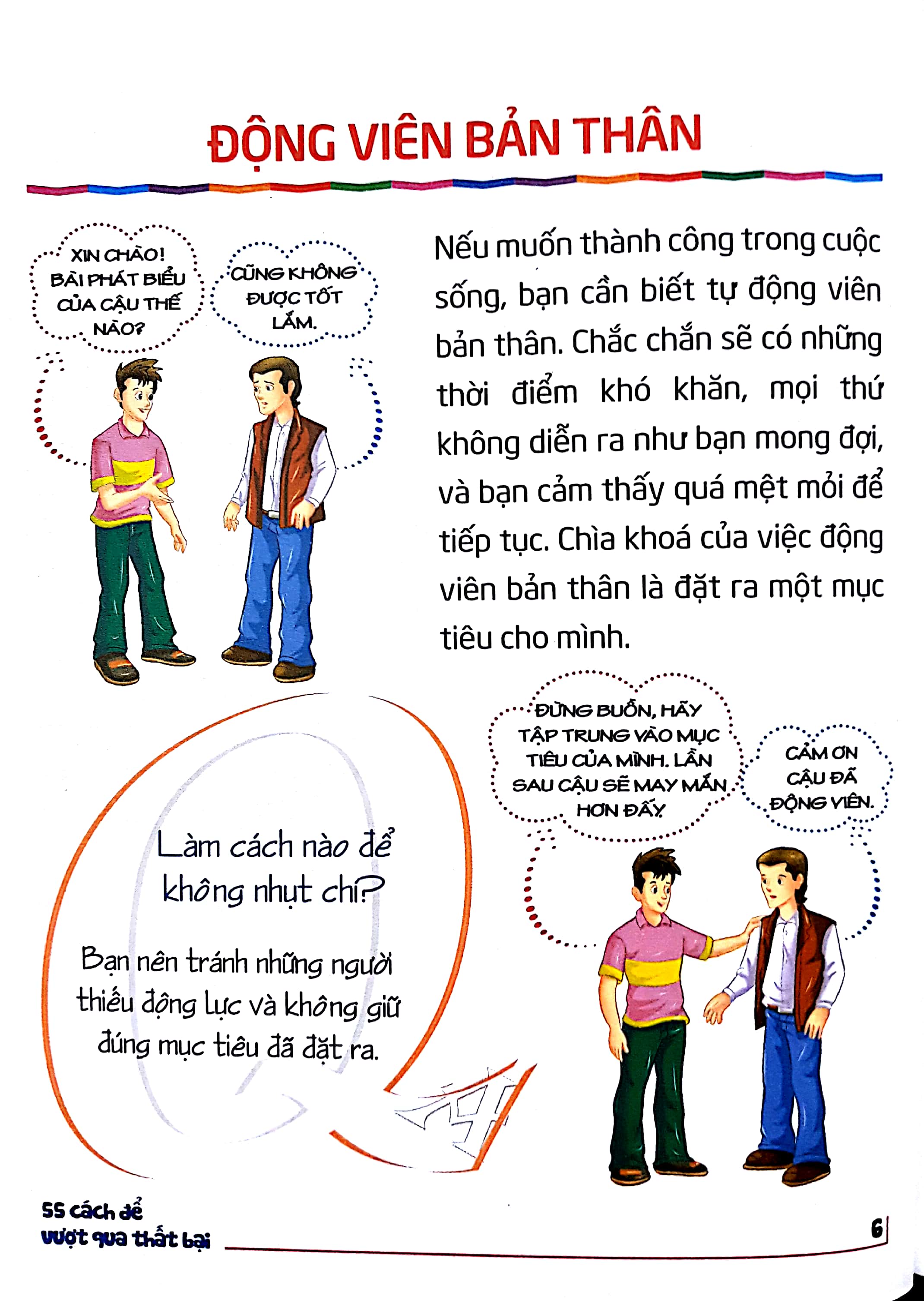 Sách Fahasa - 55 Cách Để Vượt Qua Thất Bại