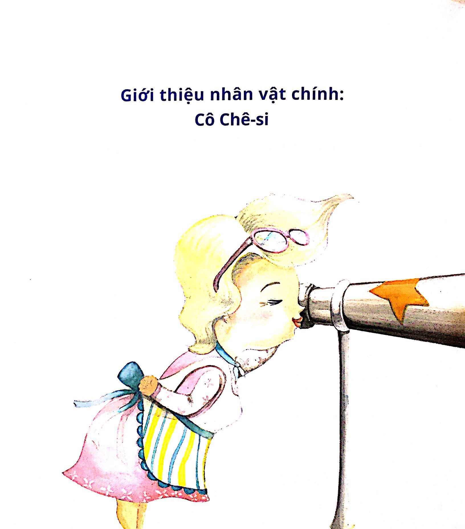 Fahasa - Ehon - Bột Phép Thuật Của Cô Chê-si