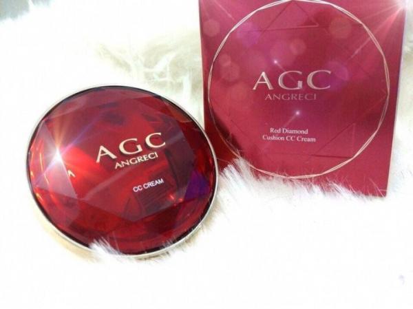 Phấn tươi AGC CC Cream Red Diamond cho da nhạy cảm (tặng kèm lõi)