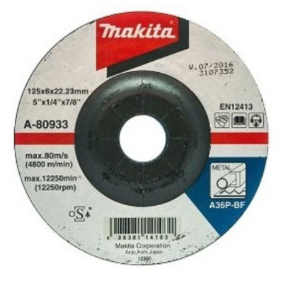 Đá mài kim loại 125mm makita a-80933