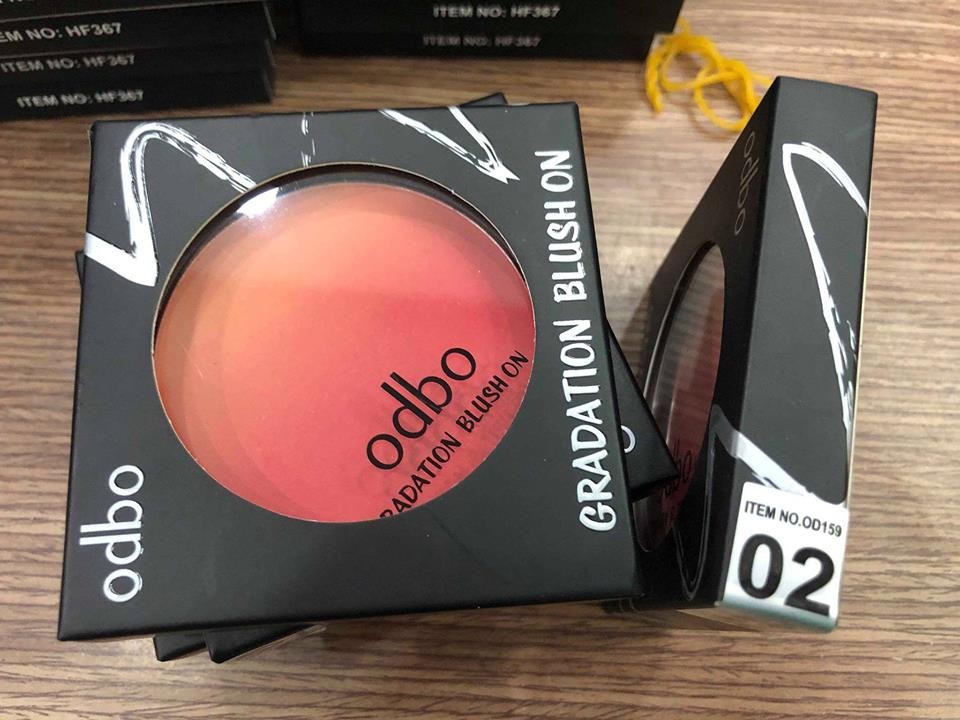 Phấn Má Hồng Thái Lan Phối Màu Odbo Gradation Blush On