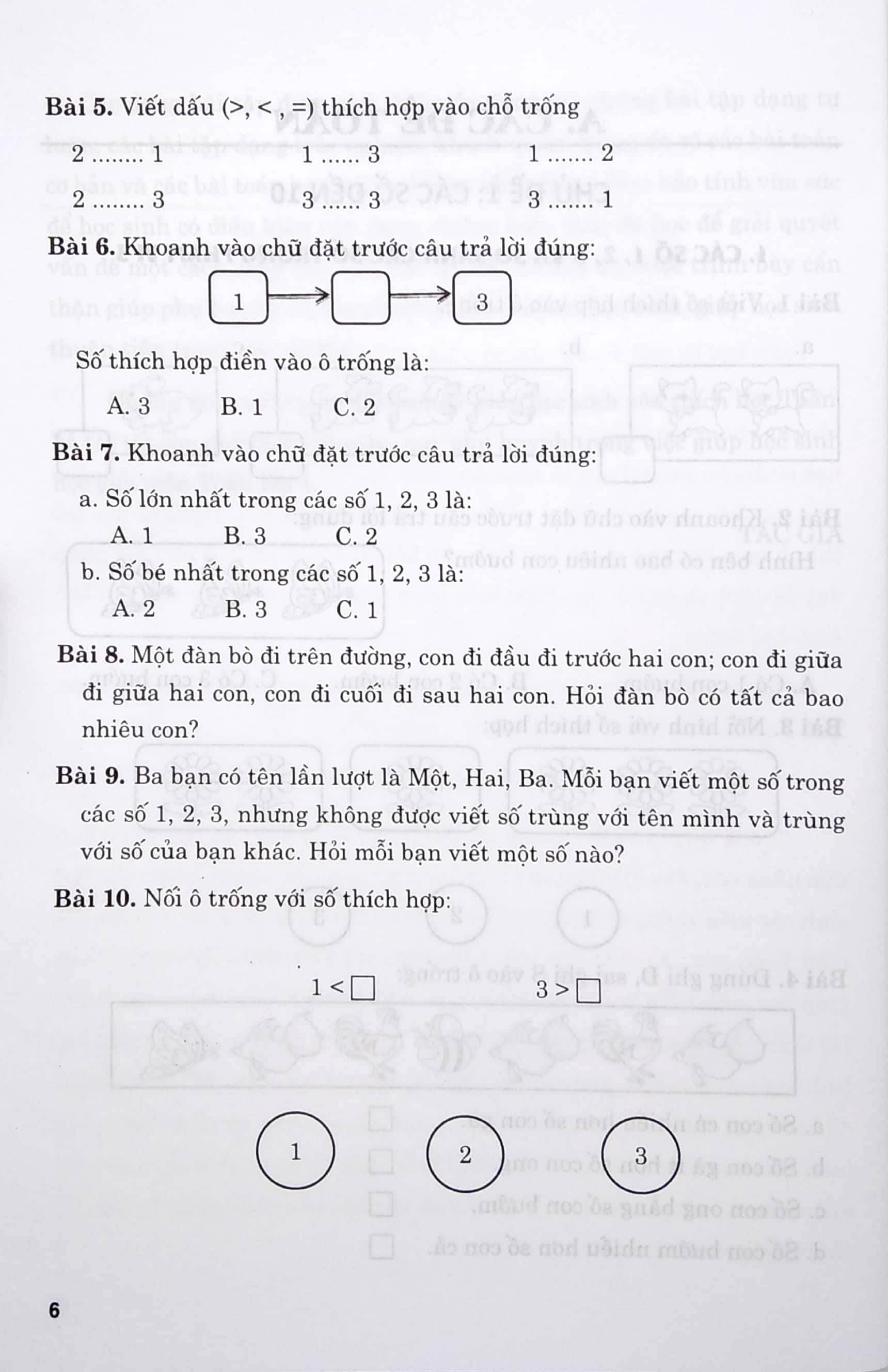 Fahasa - Em Vui Học Toán 1
