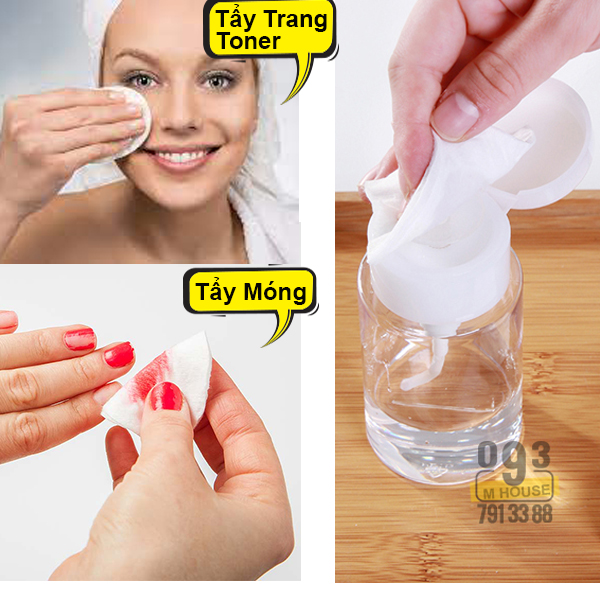 Chai Lọ Chiết Mỹ Phẩm, Sữa Rửa Mặt, Nước Tẩy Trang BHA 150ml
