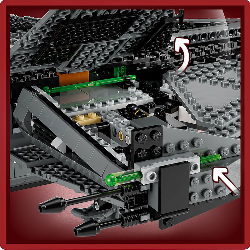Đồ Chơi LEGO STAR WARS Phi Thuyền Justifier 75323 (1022 chi tiết)