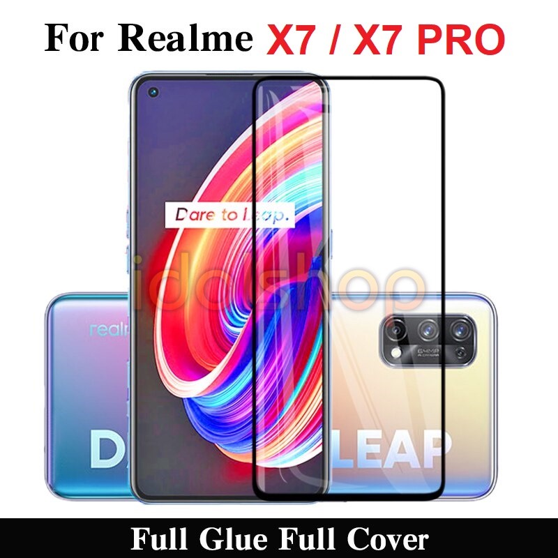 Cường lực Full màn Full keo Realme X7 / Realme X7 pro
