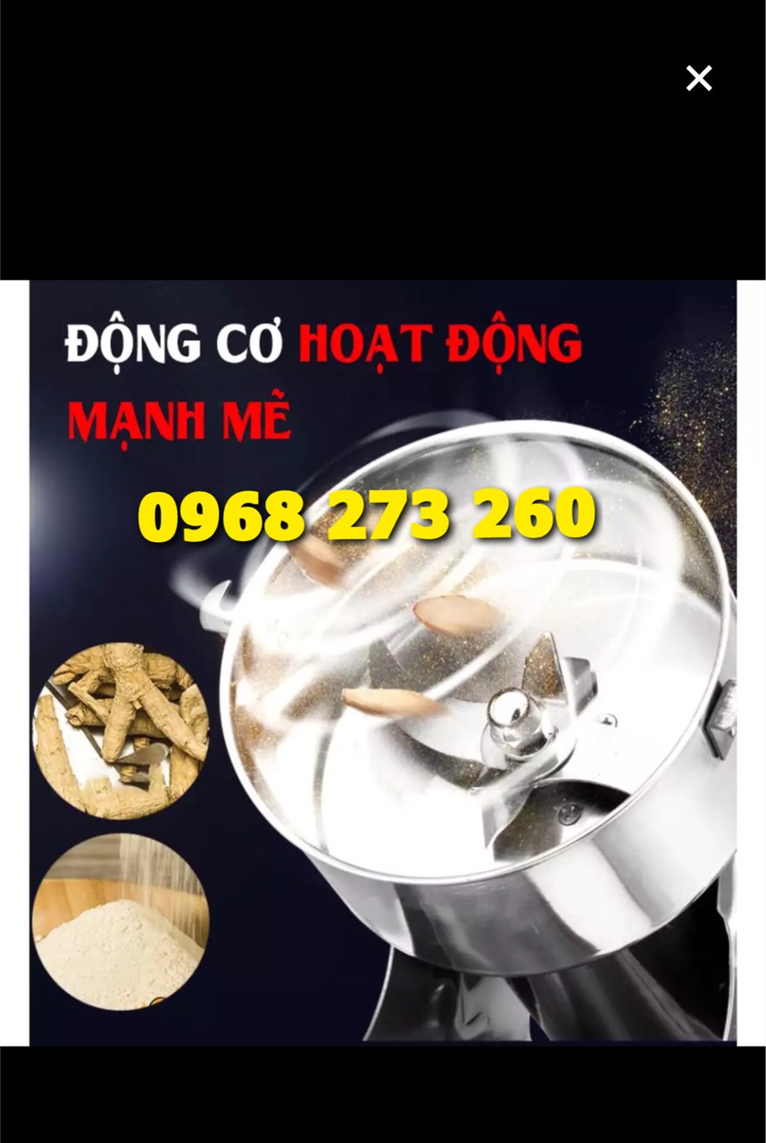 Máy xay đông trùng hạ thảo,máy xay bột mịn 2500G