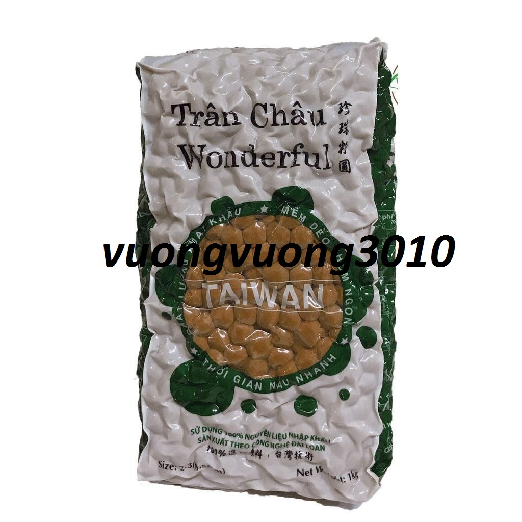 Trân Châu WONDERFUL ( Trắng, Hoàng Kim, Caramel) gói 1kg