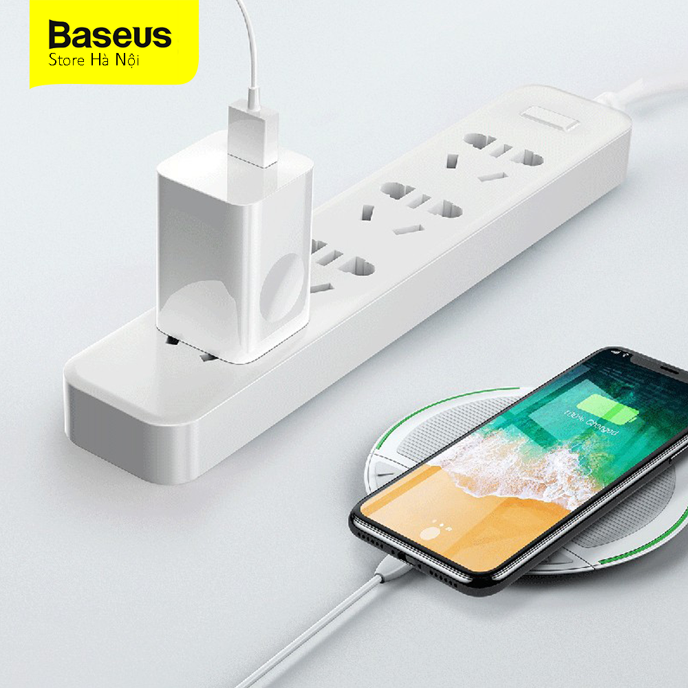 Củ sạc Baseus Quick Charge Sạc nhanh 5V/3A cho iphone samsung