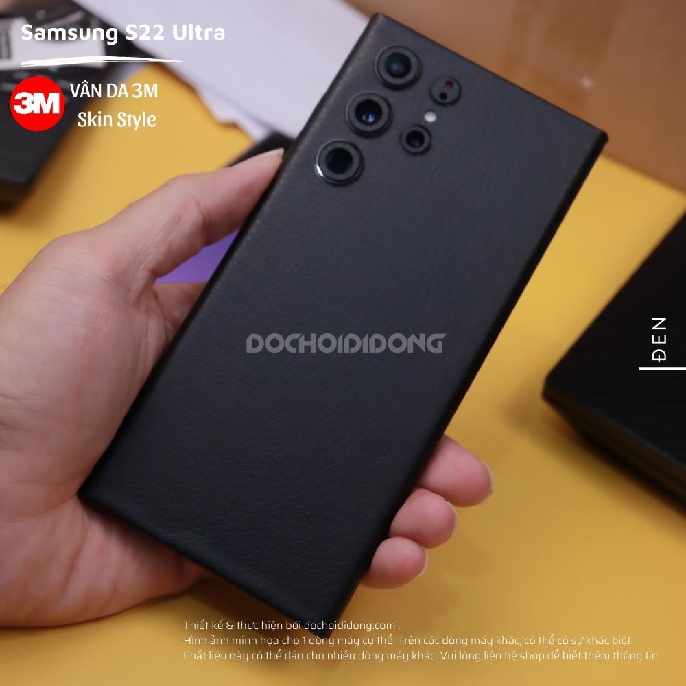 Miếng dán skin 3m vân da các dòng samsung note 8 note 9 note 10 note 20 plus ultra 5g