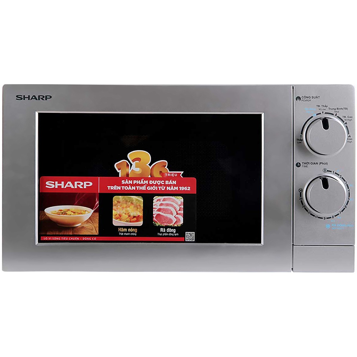Lò vi sóng Sharp 20 lít (3 model R-207VN // R-208VN  // R-209VN)