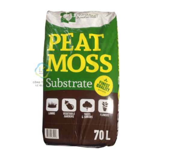 Giá Thể Trồng Cây Peatmoss 𝐆𝐀𝐑𝐃𝐄𝐍 & 𝐏𝐎𝐓𝐓𝐈𝐍𝐆 𝐒𝐎𝐈𝐋 - Peat man bao 70 lít (khoảng 13-15kg)