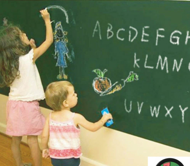 Decal Bảng Xanh Lá viết bằng phấn ( cắt theo mét ) nhiều size