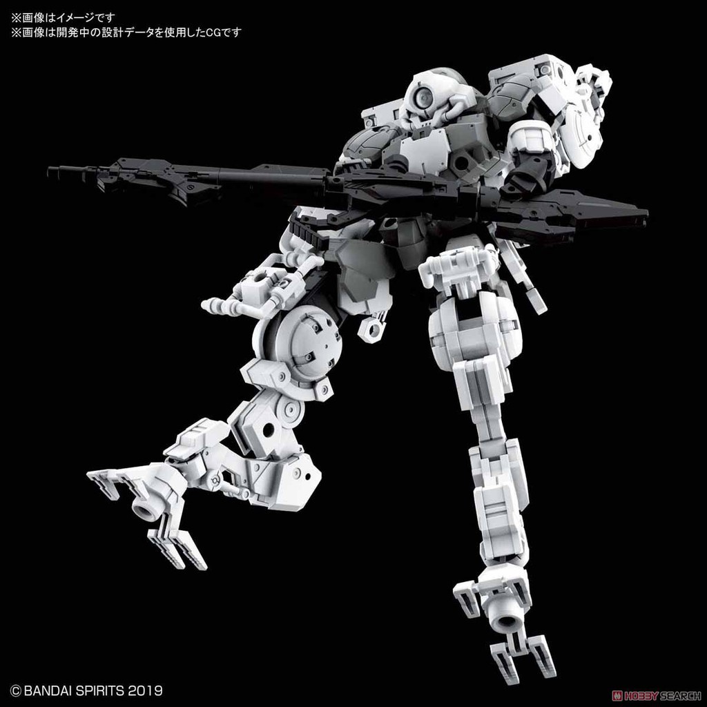 Mô Hình Lắp ráp Bandai 30MM bEXM-15 Portanova - Space Type - Gray