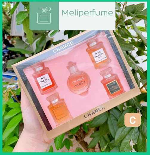 [HCM]Set nước hoa 5 chai mini siêu sang meli