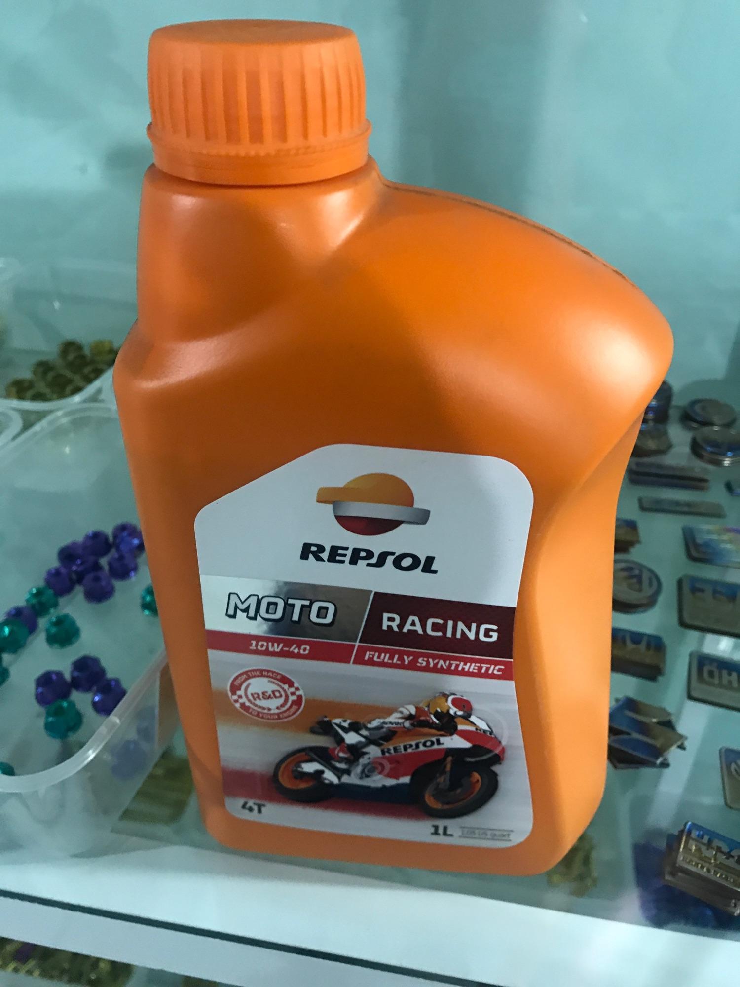 NHỚT REPSOL RACING 10W40 FULLY SYNTHETIC 1L