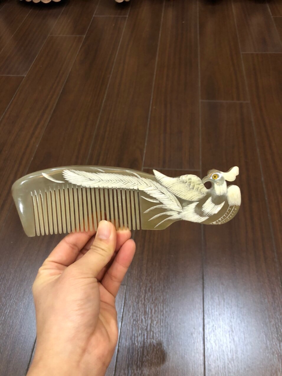 Lược phượng khắc 2 mặt