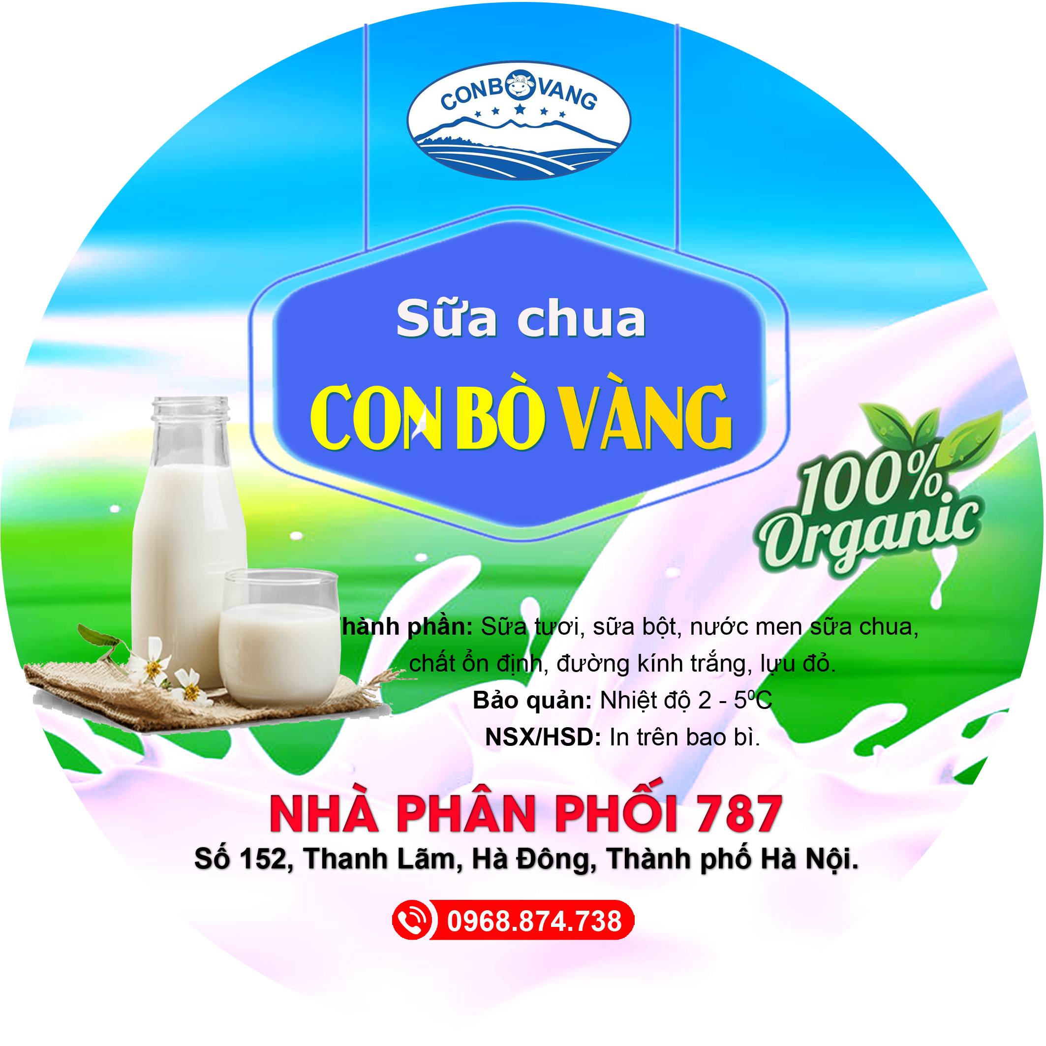 SỮA CHUA LẮC HOA QUẢ