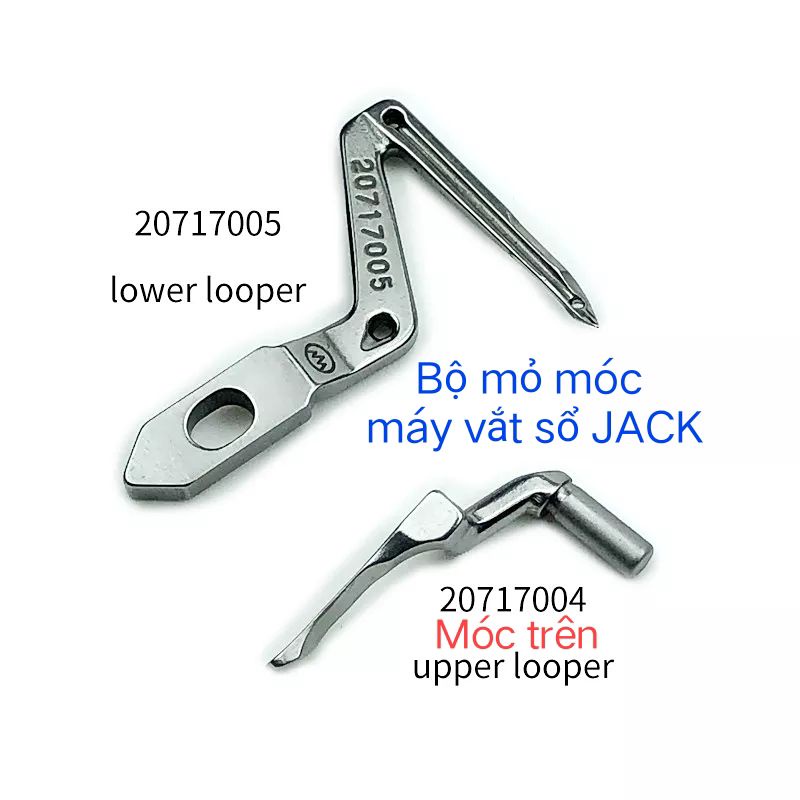 Mỏ trên, mỏ dưới móc vắt sổ Jack