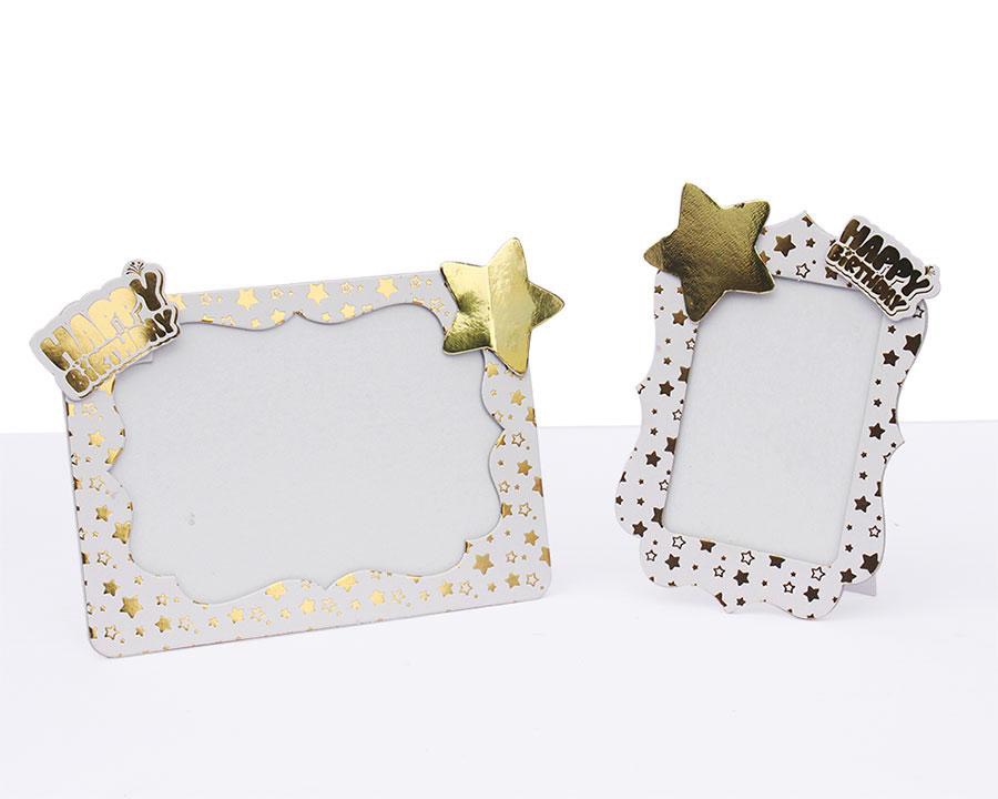 Khung Ảnh Để Bàn Trang Trí Sinh Nhật- Phòng Cưới Ép Kim