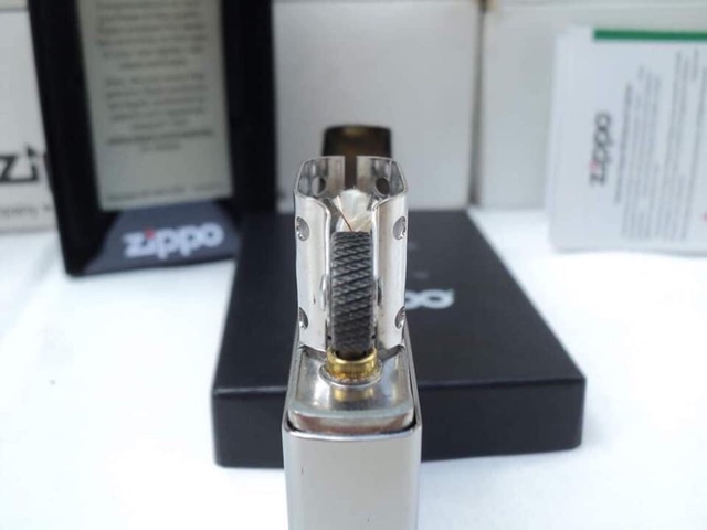 Bật Lửa Zippo Bạc Jet Flame Insert c-15