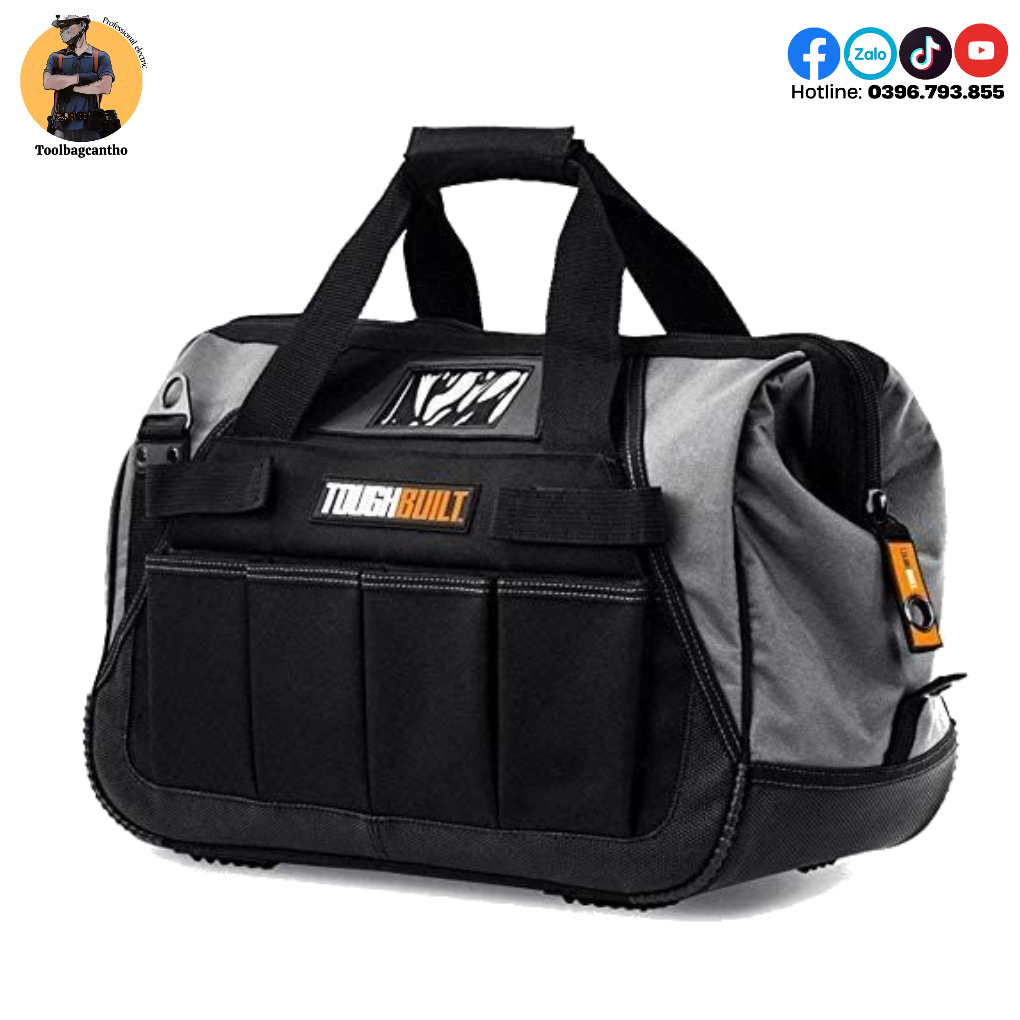 Túi xách đựng đồ nghề toughbuilt tb-sgb-01019a 19 inch