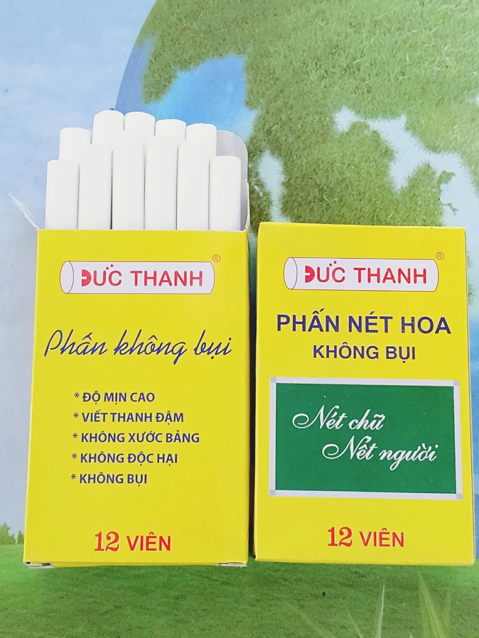 Combo 3 Hộp phấn không bụi Đức Thanh
