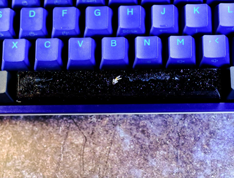 Keycap no face in Studio Ghibli, button keyboard anime no face, keycap for mechanical keyboard