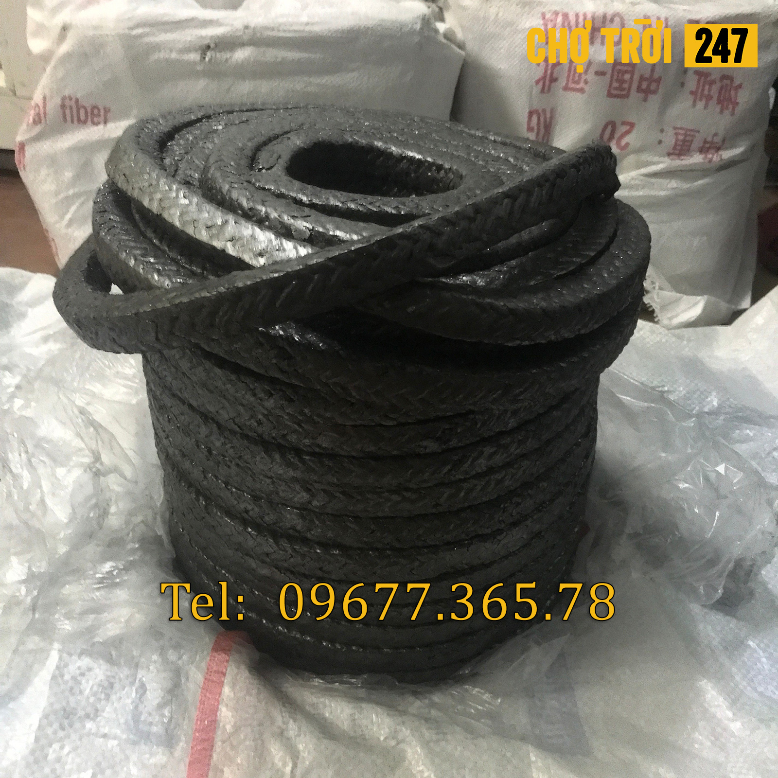 Dây amiang tẩm chì chịu nhiệt đủ kích thước