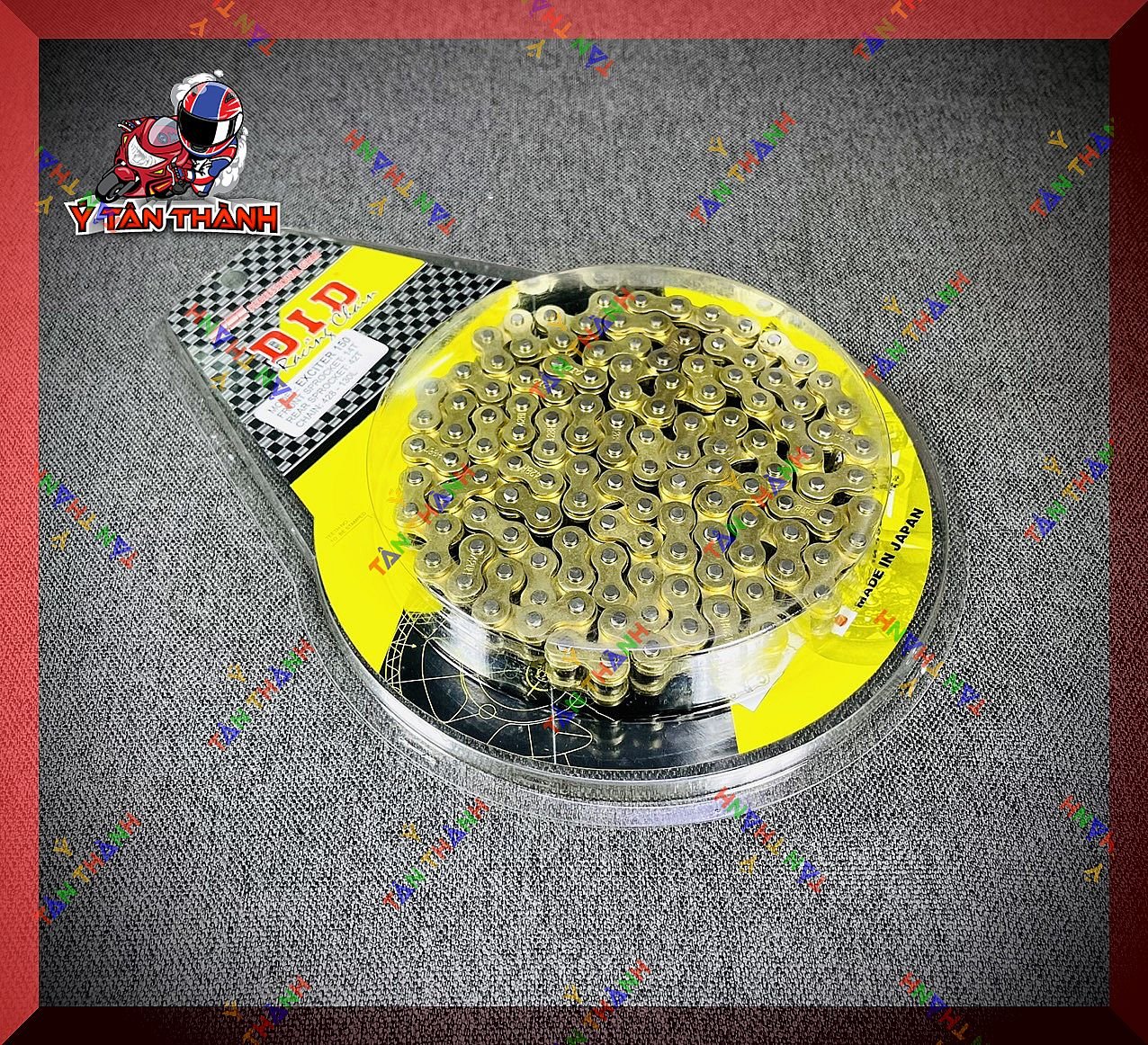 Nhông sên đĩa DID vàng exciter 150 MS 129