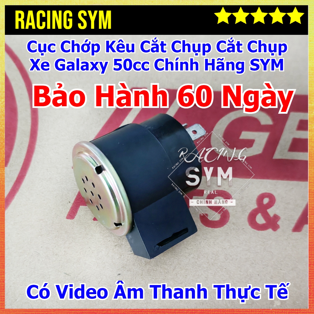 Cục Chớp Xe Galaxy 50cc Chính Hãng SYM ( Kêu cắt chụp, tách tách)