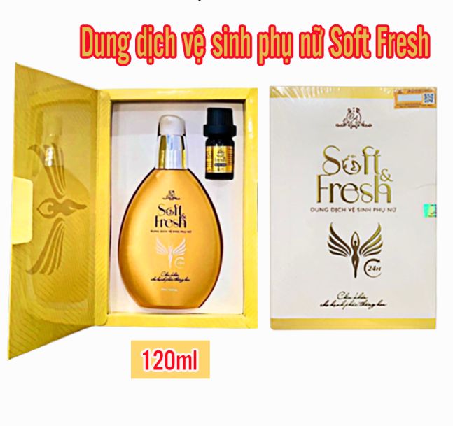 Dung dịch vệ sinh phụ nữ Soft Fresh - Đông Anh Collagen X3