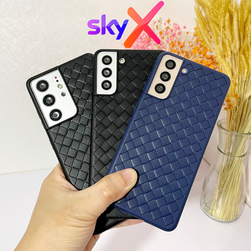 Ốp lưng SAMSUNG dệt lưới gợn sóng thoát khí Note 8 Note 9 Note10 Note 10 Lite Note10 plus Note 20 Note 20 Ultra S10 S10 Plus S20 S20 Plus S20Ultra S21 S21Ultra S21plus A8 2018 A8 plus 2018 A31 A51 A71 A32 A52 A52S A71