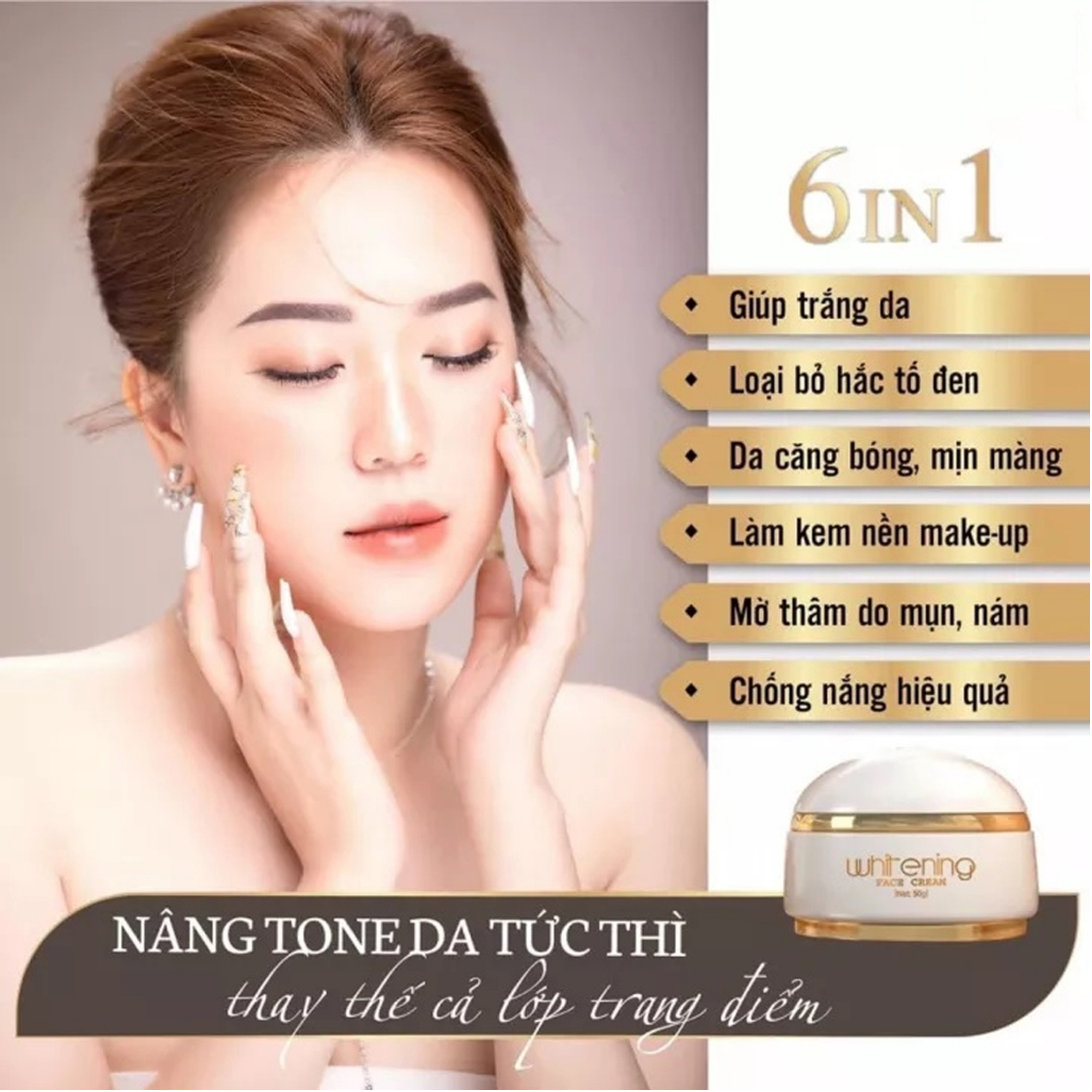 Kem Face Pháp A Cosmetics, mờ nám, mờ thâm, dưỡng trắng