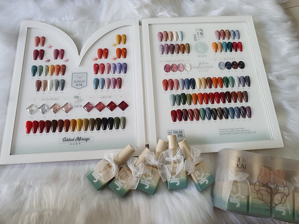 Set Sơn Gel Nơ Jikai 126 Màu Cao Cấp