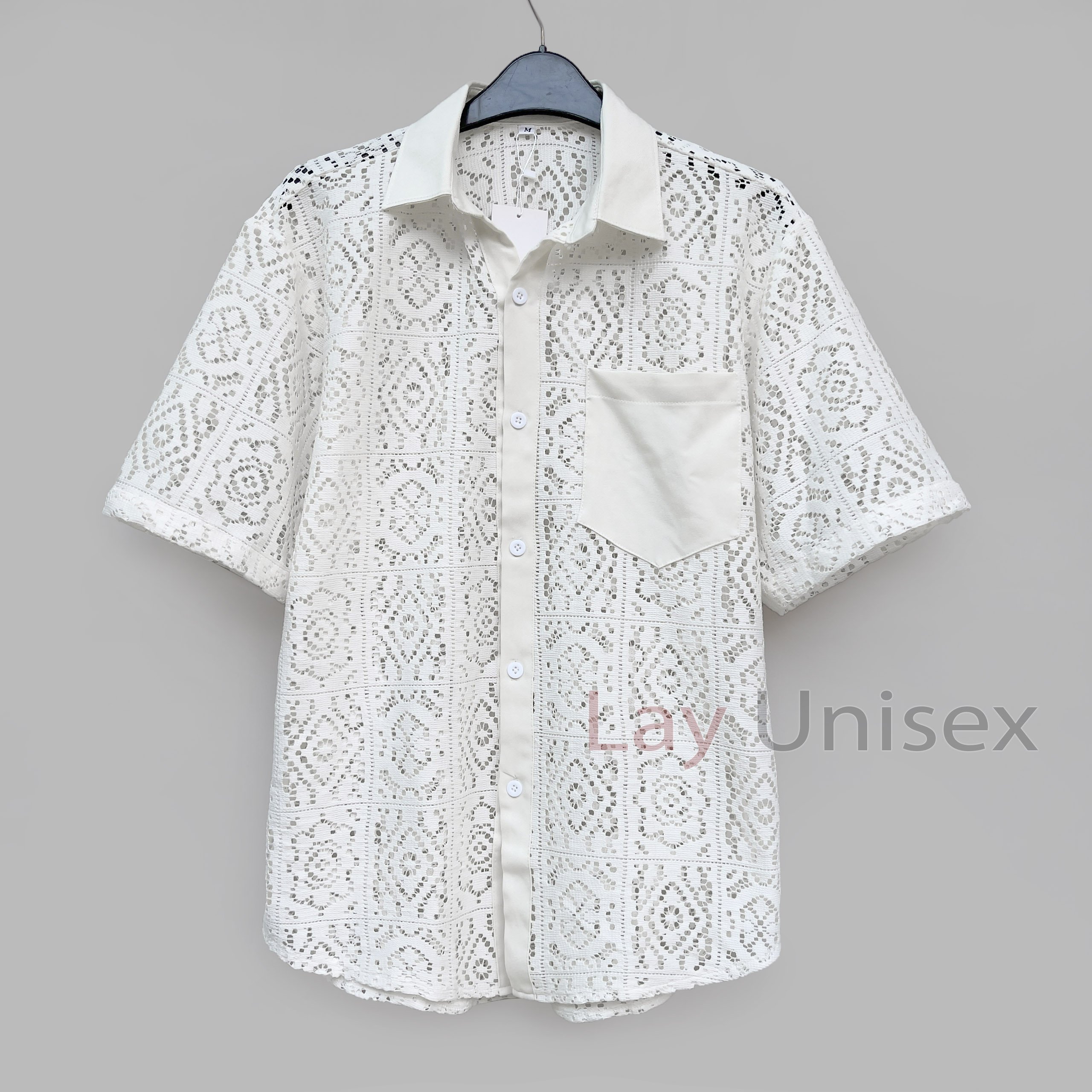 Áo sơ mi Ren nam Elegance cao cấp - Layunisex