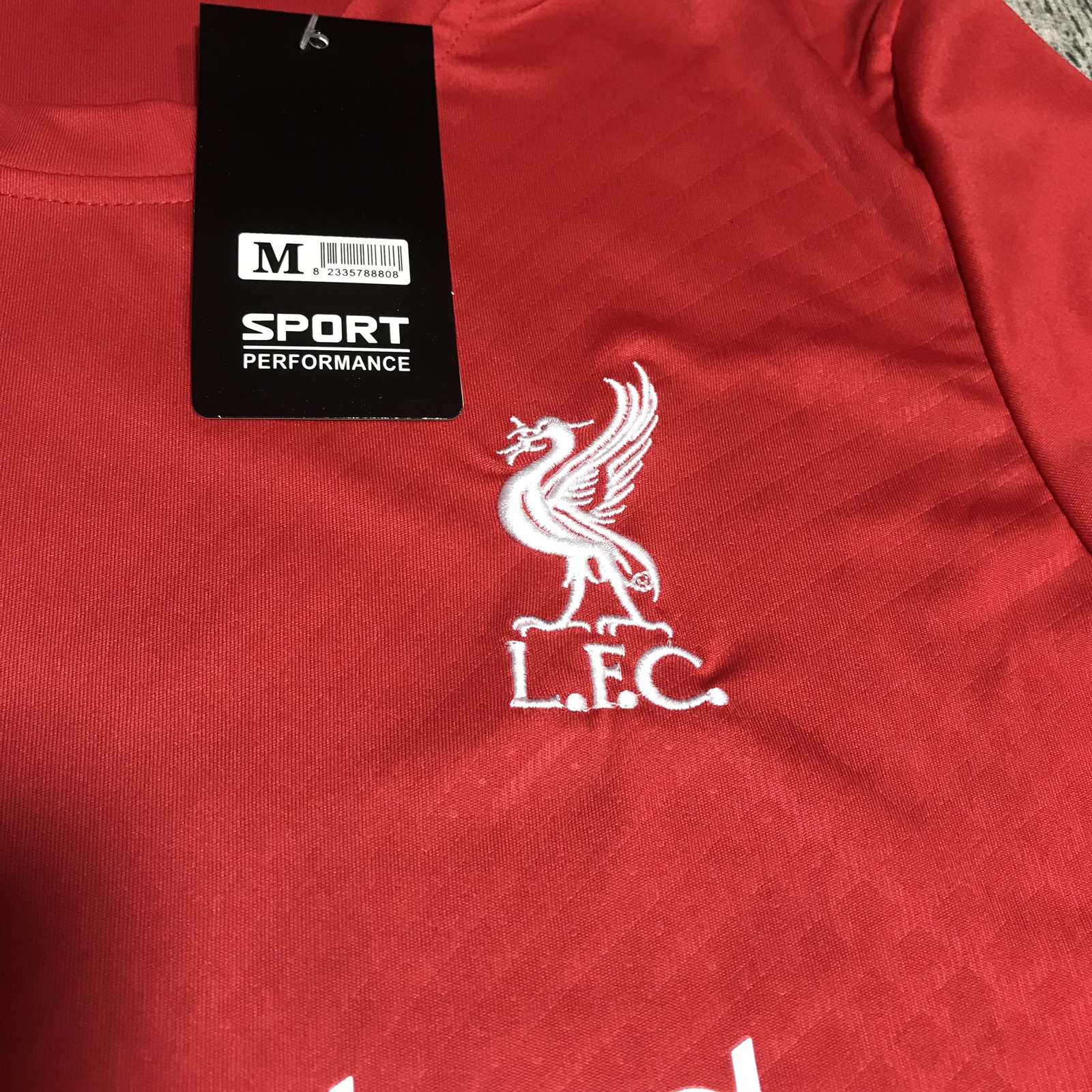 Áo bóng đá CLB Liverpool-Đỏ 2019-Thun Thái Cao Cấp