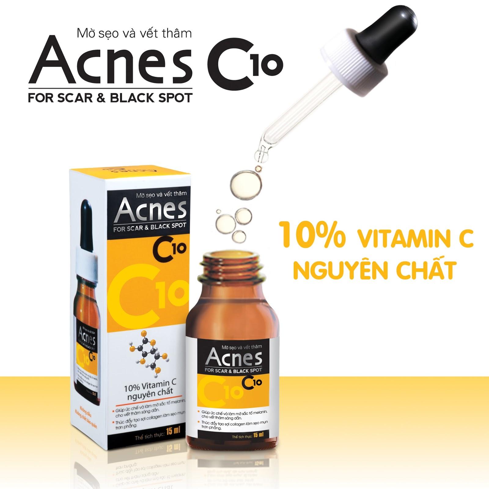 Vitamin C nguyên chất Acnes C10 15ml