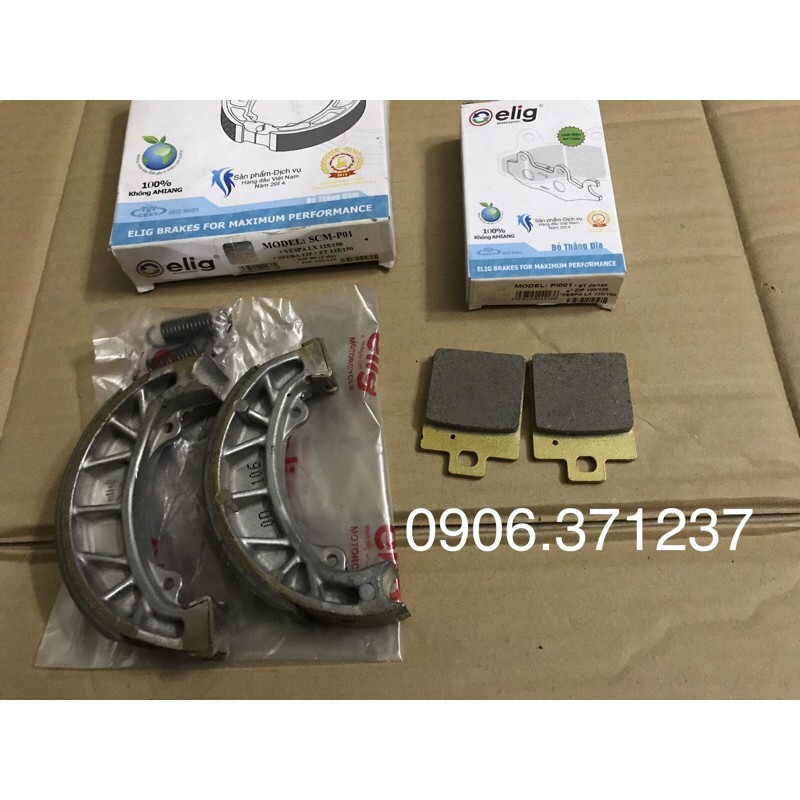 [HCM]Combo bố dĩa và bố đùm sau xe Vespa Lx 125/150- Zip